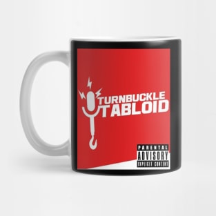 Turnbuckle Tabloid Red and White Mug